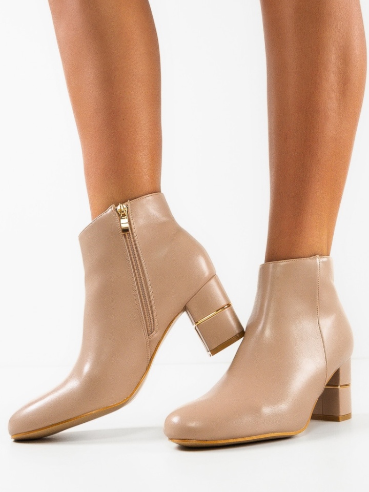 Botine dama Murray Bej