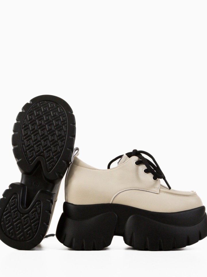 Pantofi casual Sajna Bej
