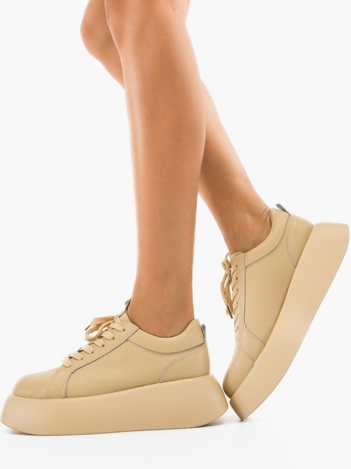 Sneakers dama Silona Bej