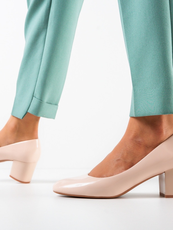 Pantofi dama Emrys Bej 3