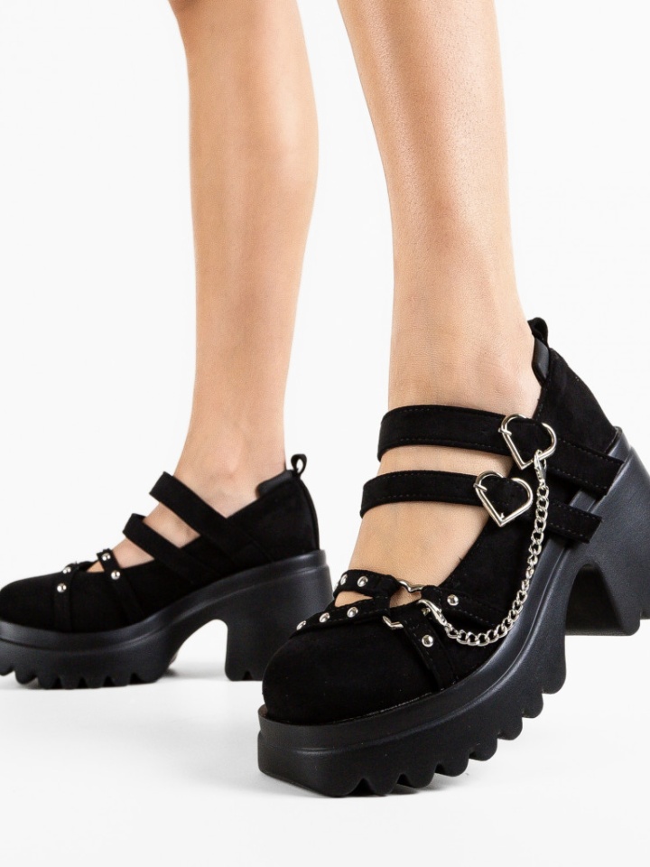 Pantofi Casual dama Ykeaz Negri