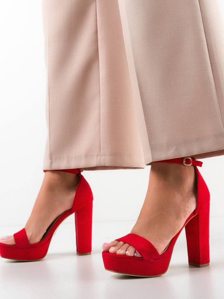 Sandale dama Rasber Rosii