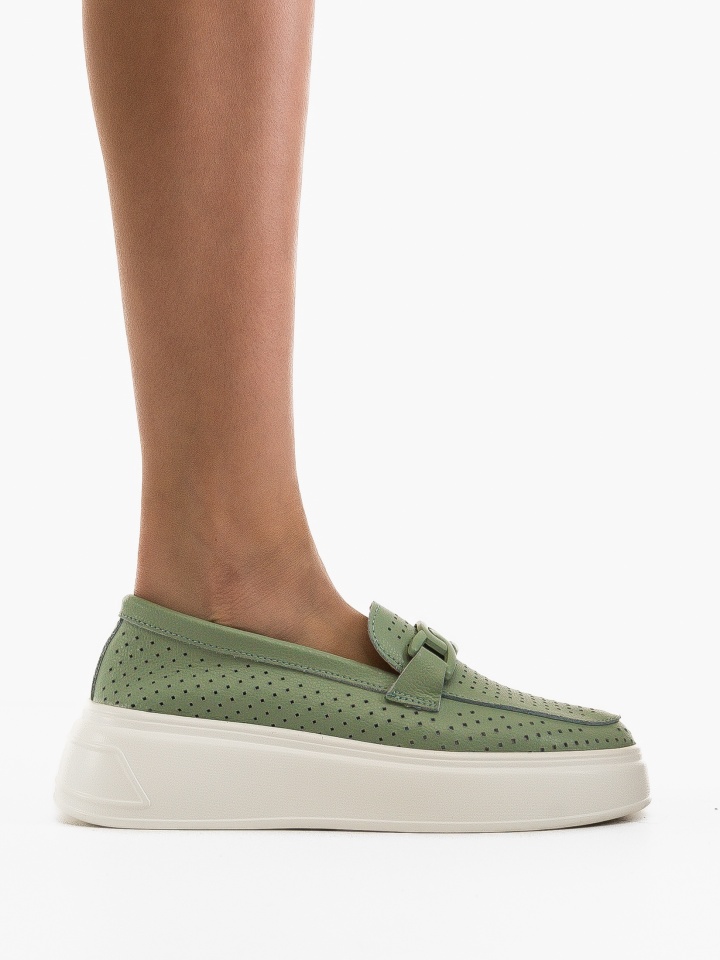 Pantofi Casual Lezzer Verzi