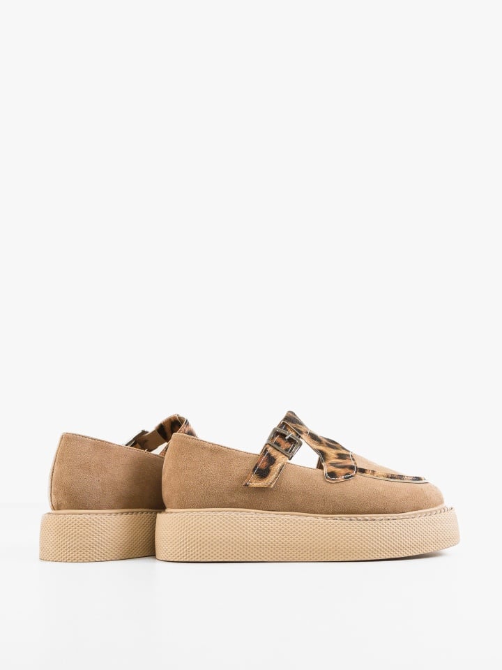 Pantofi Casual Teylar Bej