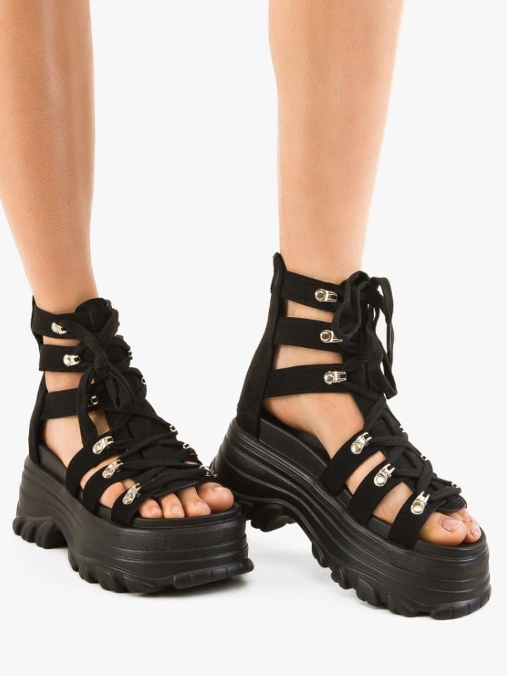 Sandale dama Hadda Negre