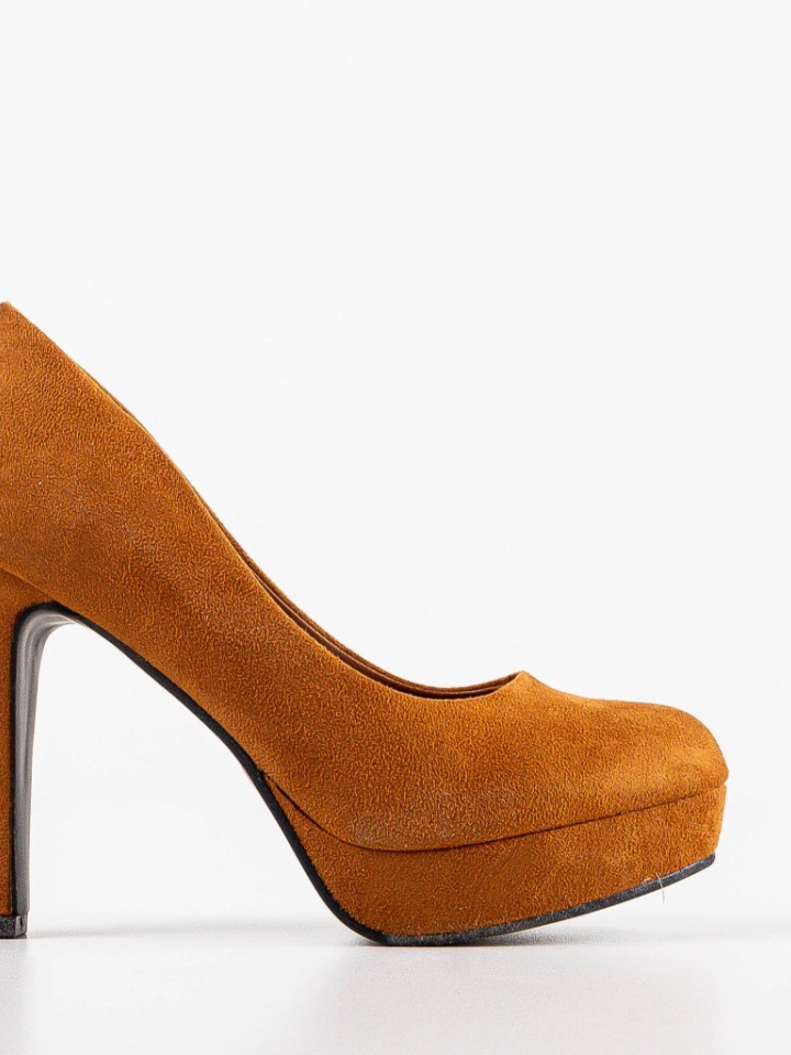 Pantofi Heathe Camel