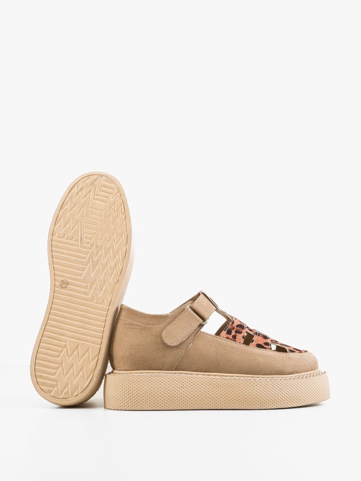 Pantofi Casual Gryndy Bej