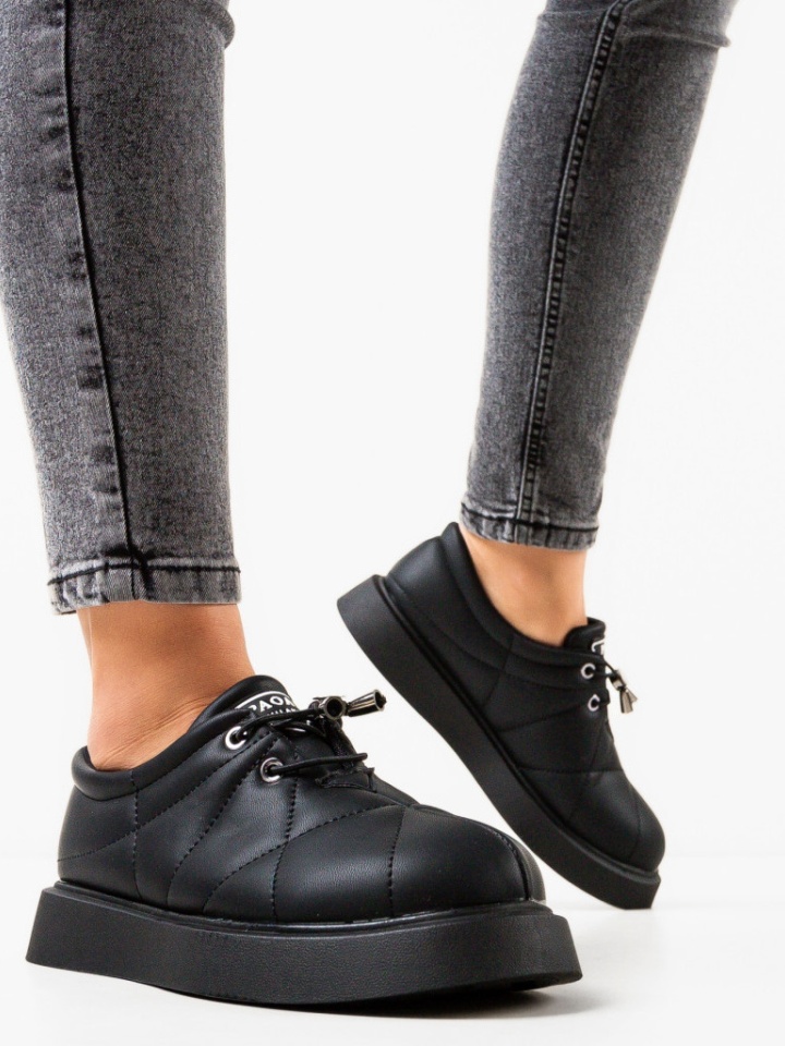 Pantofi dama casual Paoar Negri