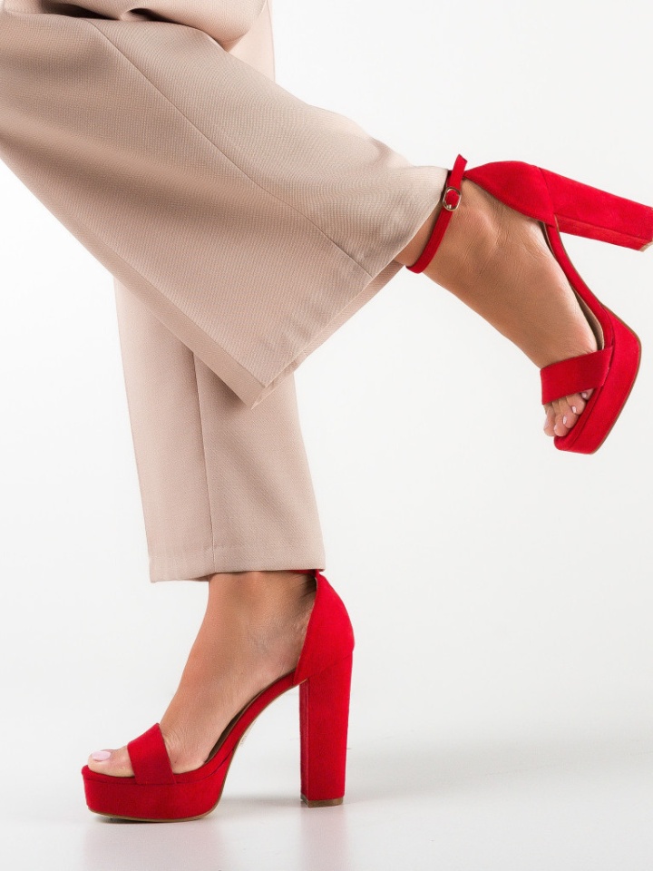 Sandale dama Rasber Rosii