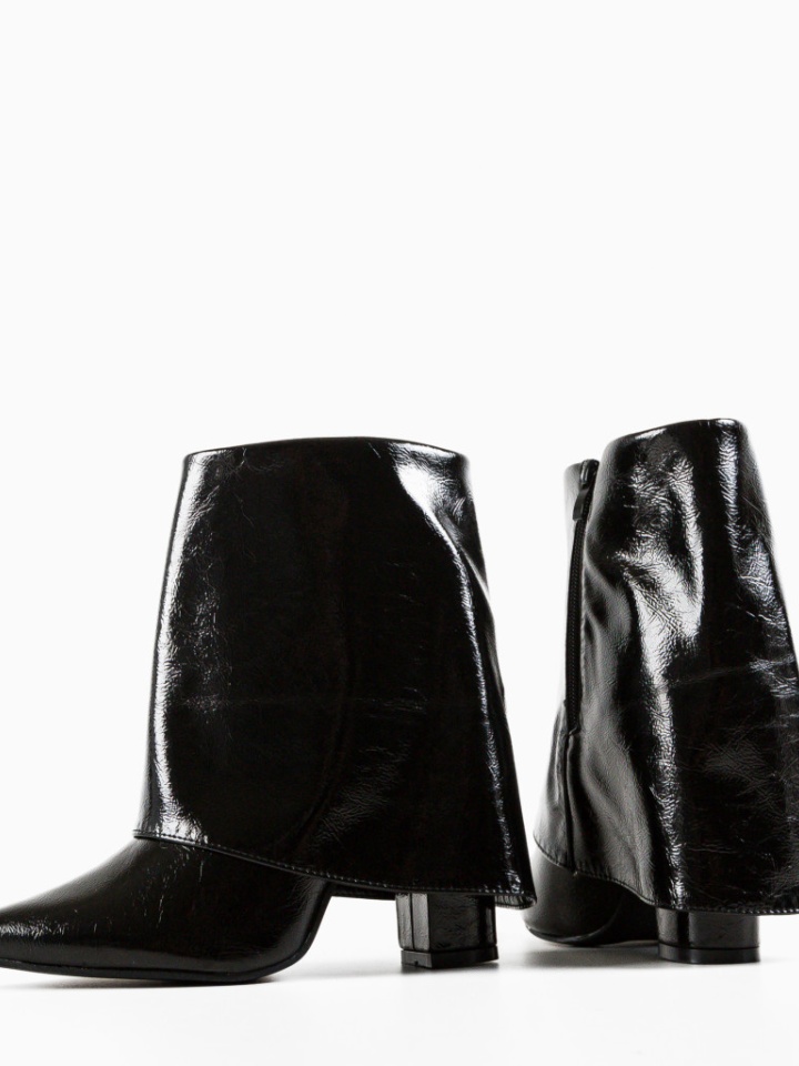 Botine dama Keele Negre