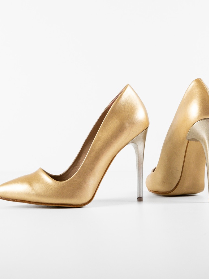 Pantofi cu toc Lerty Negre