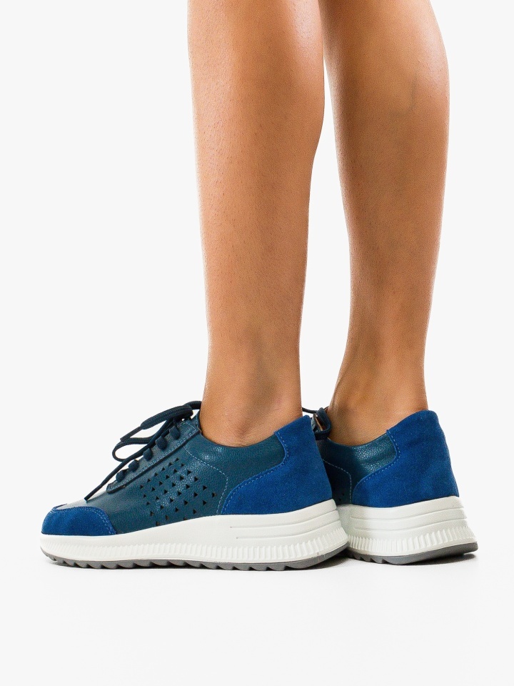 Sneakers dama Trybary Albastri