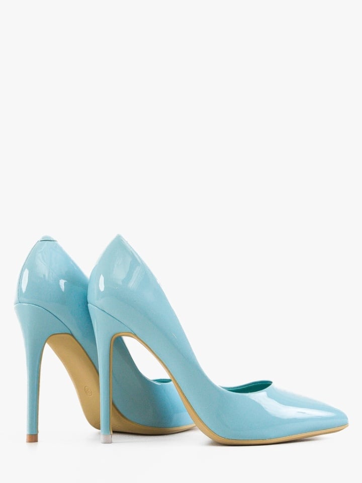 Pantofi stiletto dama Henriet Albastri