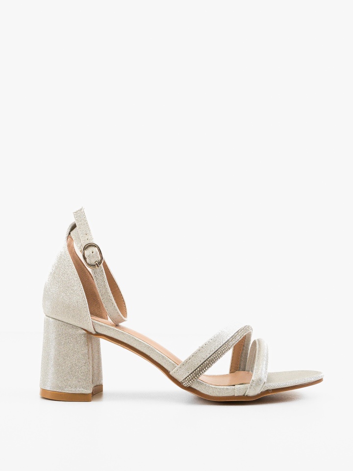 Sandale cu toc Ligge Negri