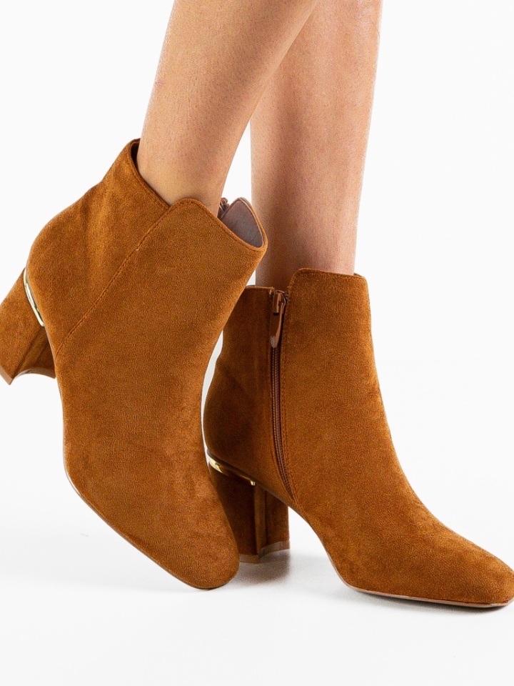Botine dama Arroyo Camel