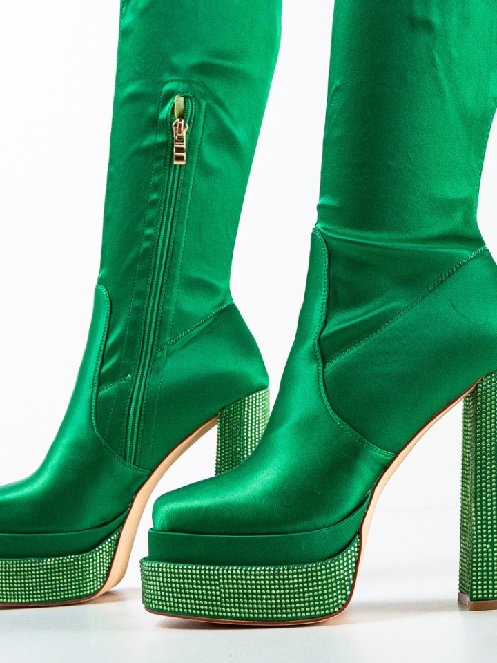 Cizme dama Portia Verzi