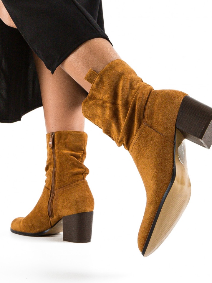 Botine dama Tasni Camel