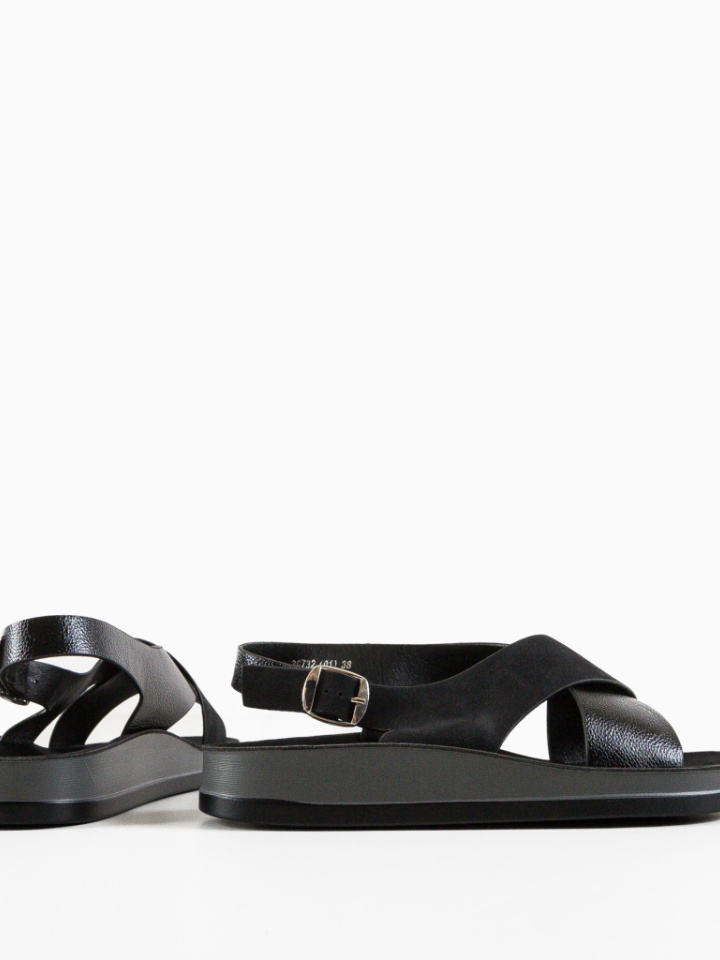 Sandale dama Basel Negre