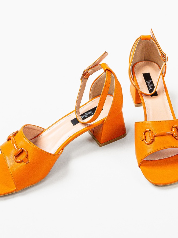 Sandale cu toc Lutgar Negre