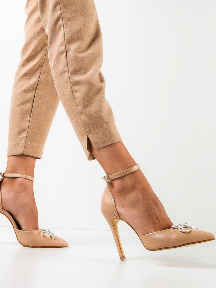 Pantofi dama Alamar Bej