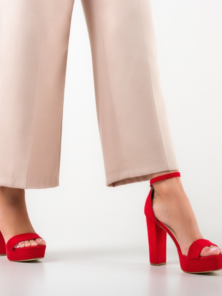 Sandale dama Rasber Rosii