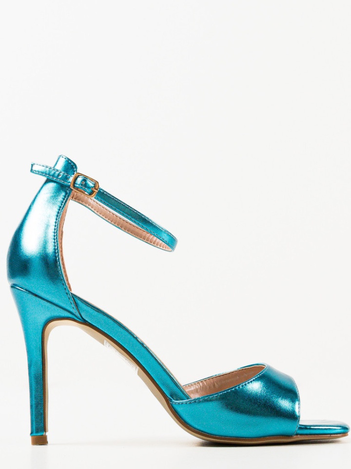 Sandale cu toc Moroilo Negre