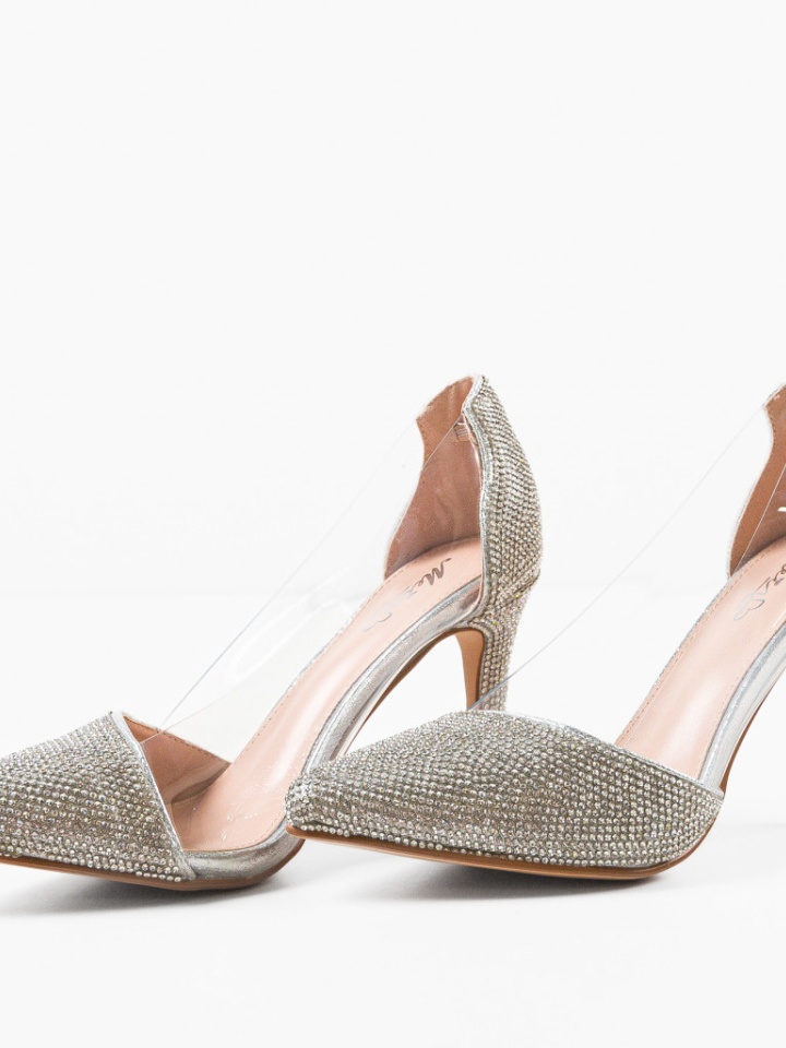 Pantofi dama Kara Argintii