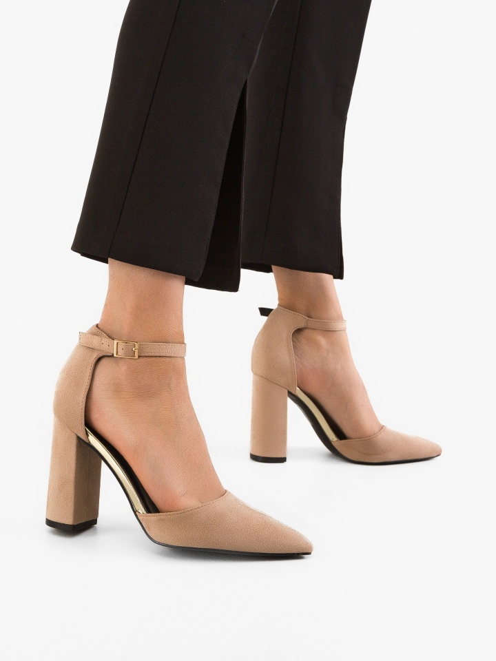 Pantofi dama Abbot Bej