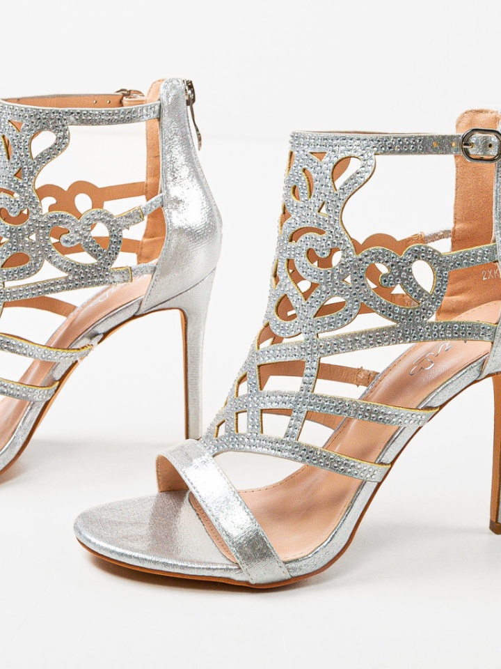 Sandale cu toc Rocky Negre 2