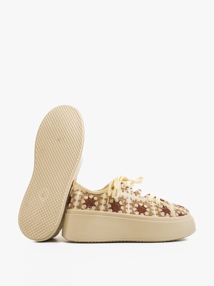 Sneakers dama Maxima Bej