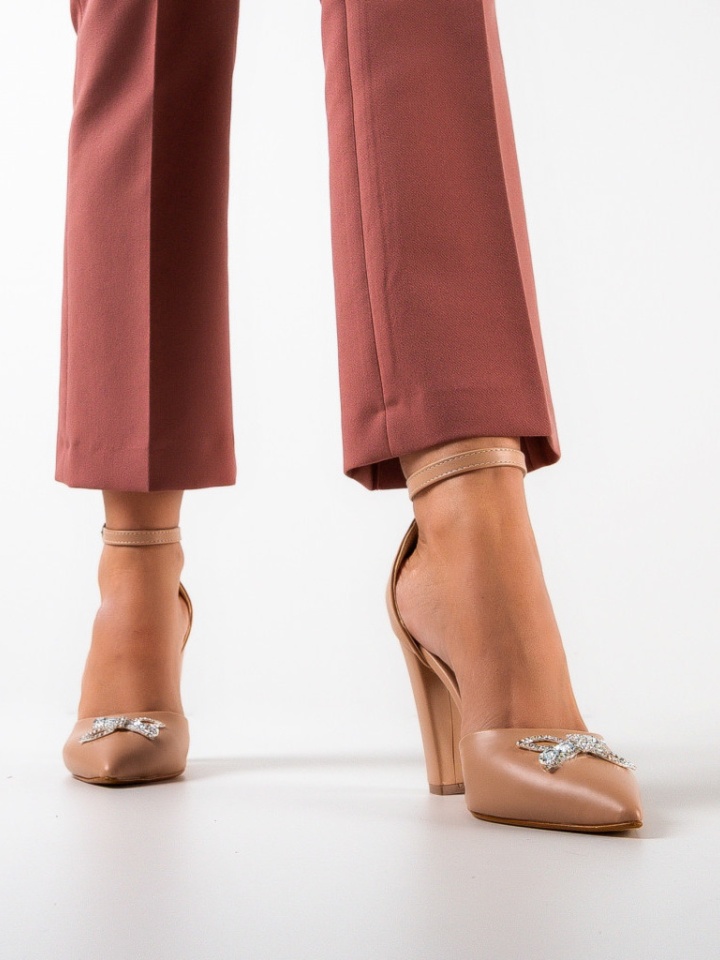 Pantofi cu toc Juns Negri 2