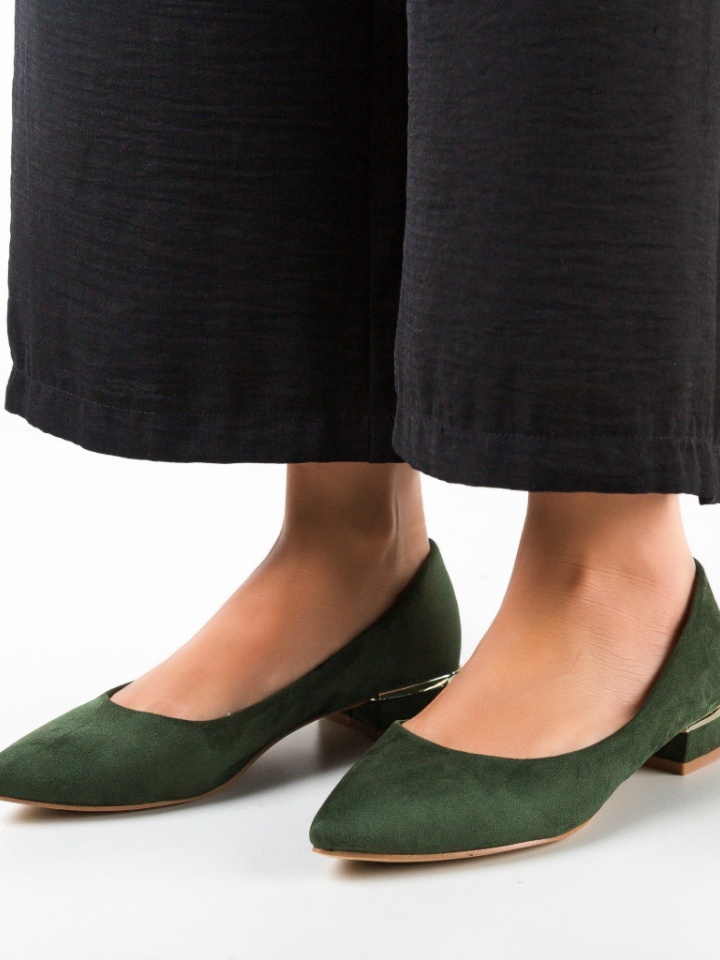 Pantofi dama Depere Verzi