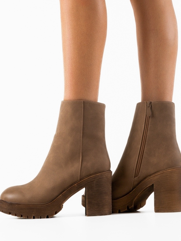 Botine dama Guevara Khaki