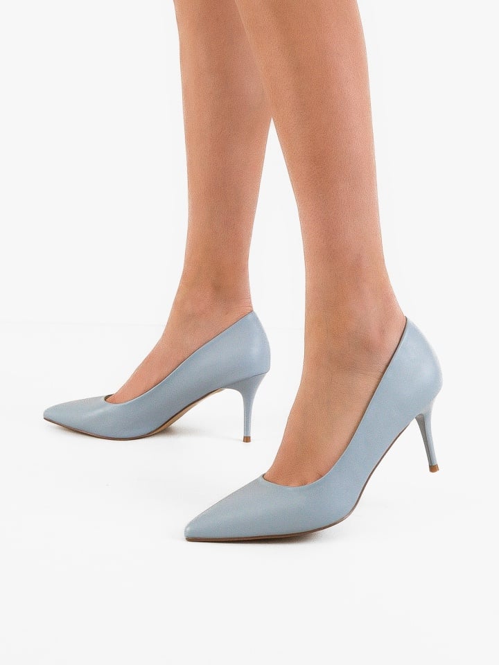 Pantofi stiletto dama Adra Bej