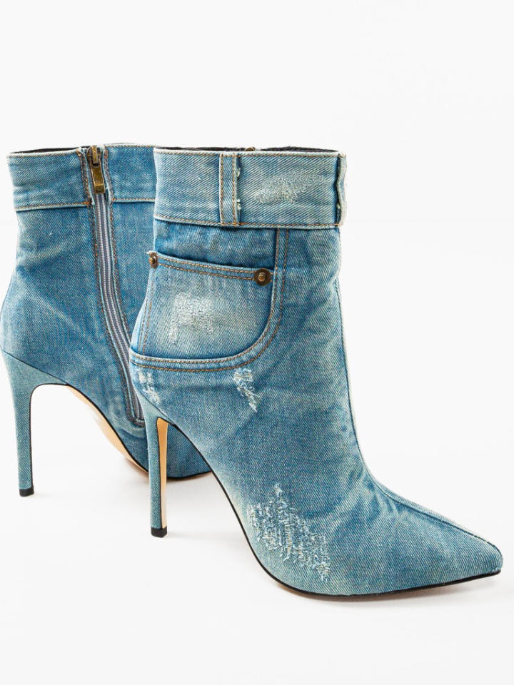 Botine dama Sharkbay Negre