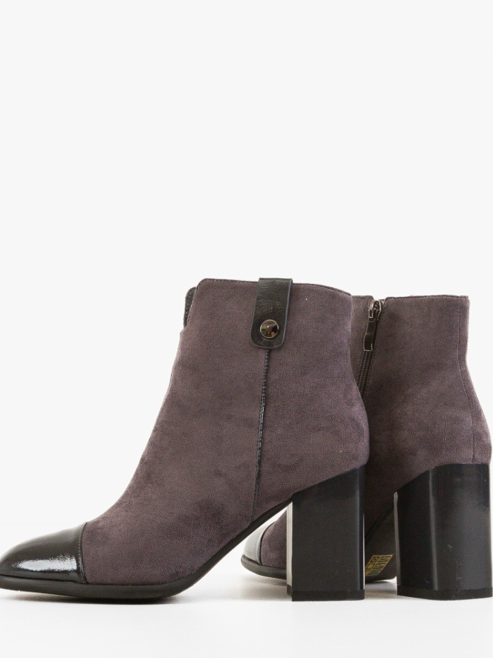 Botine dama Duncan Gri