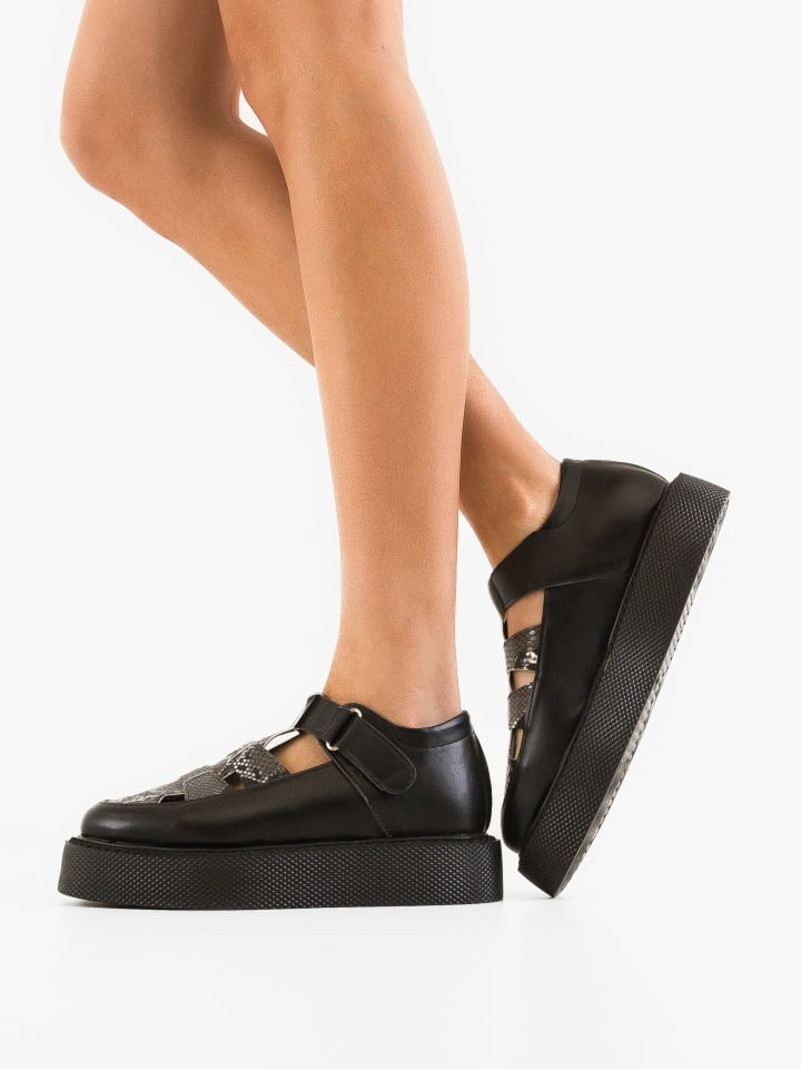 Pantofi Casual Gryndy Negri 2