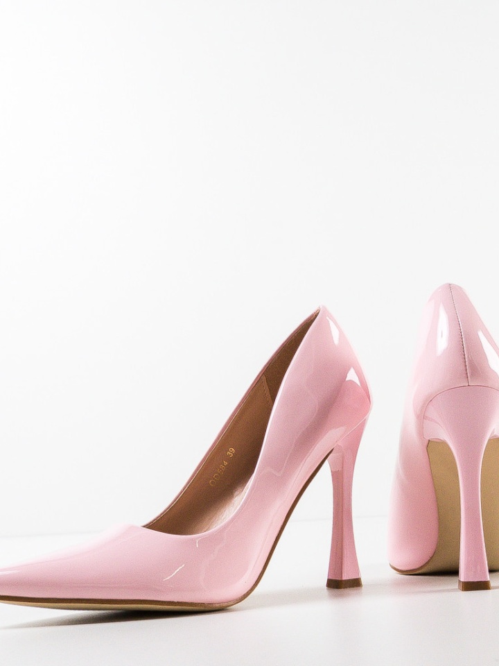 Pantofi cu toc Lindo Bej