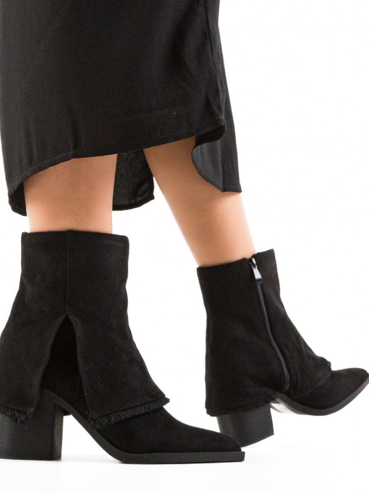 Botine dama Keith Negre