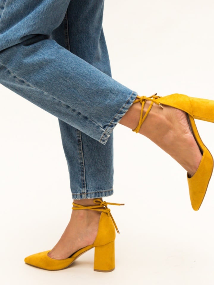 Pantofi Fitonic Galbeni