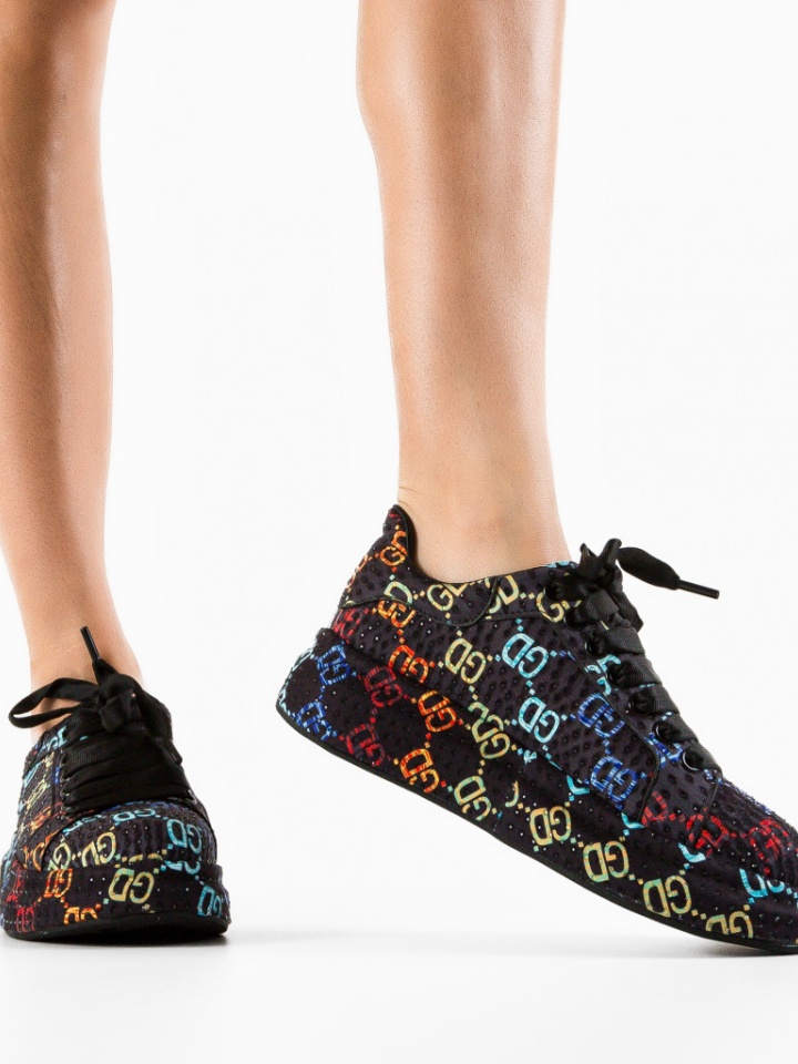 Sneakers dama Zima Negri