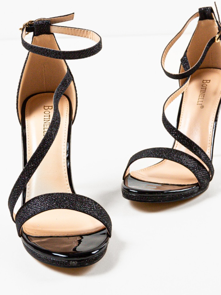 Sandale cu toc Ojah Negre