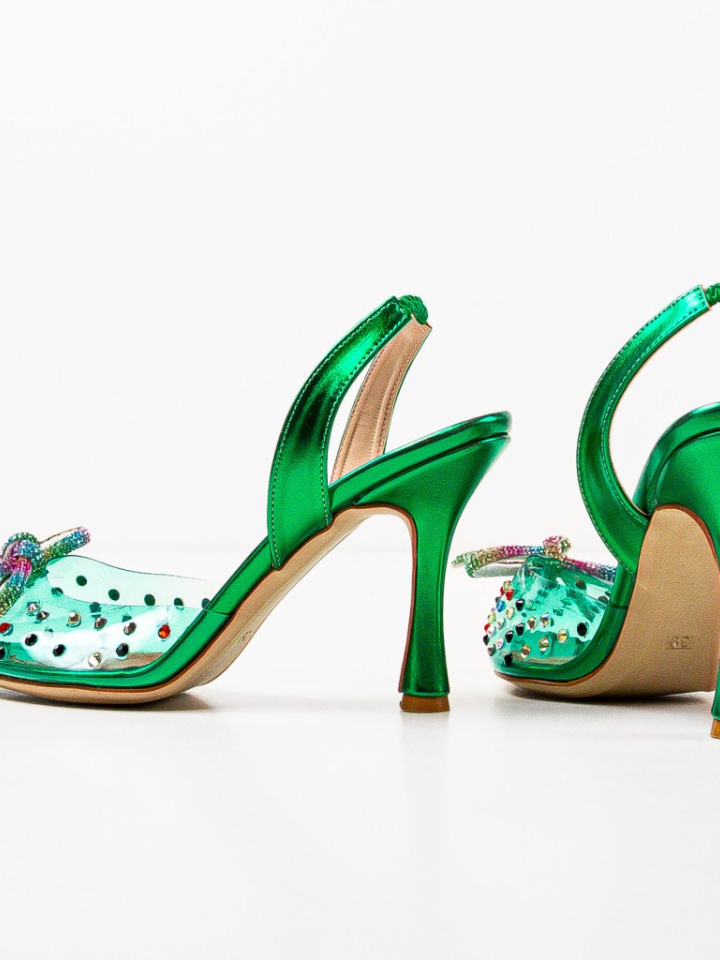 Pantofi dama Karambol Argintii