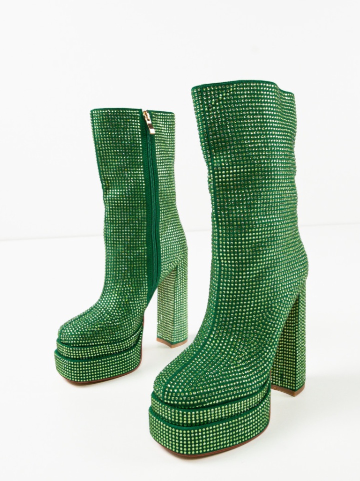 Botine dama Vance Bej