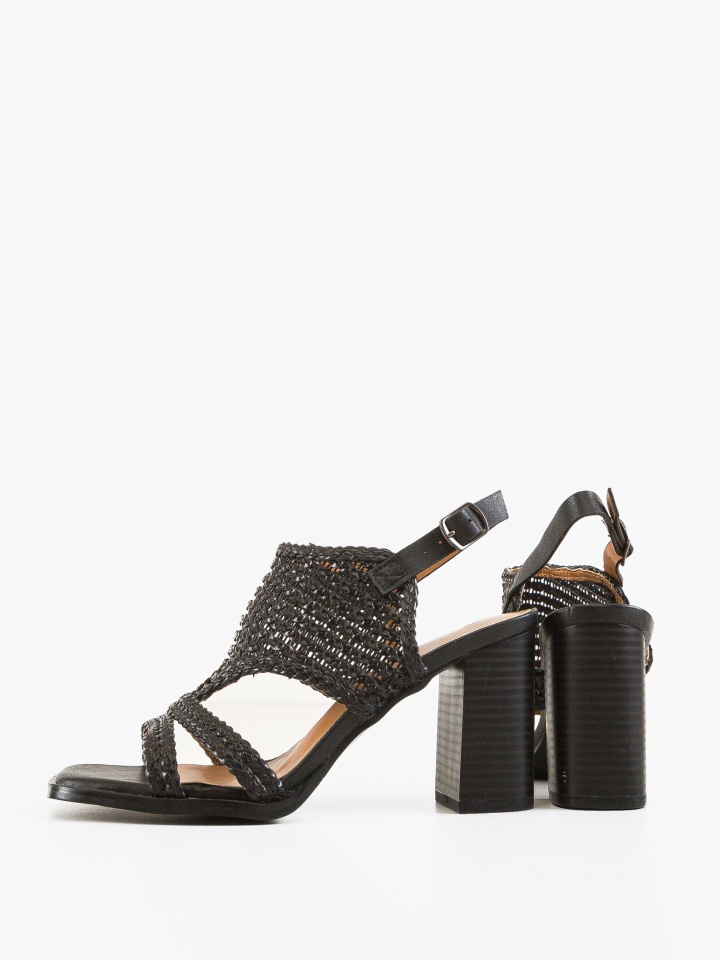 Sandale cu toc Zak Bej