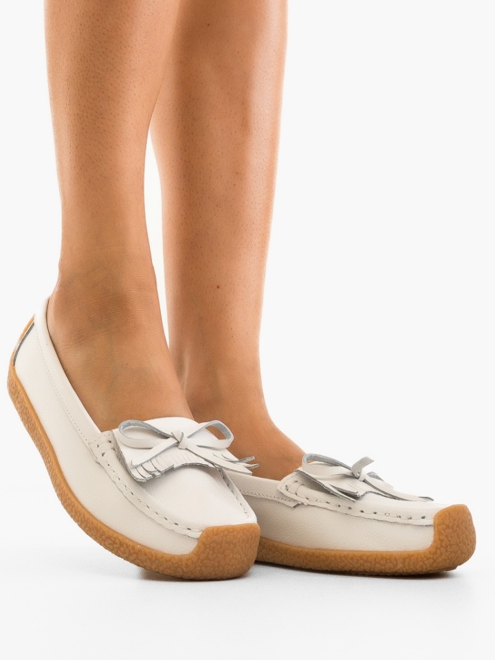 Espadrile dama Fevas Albe