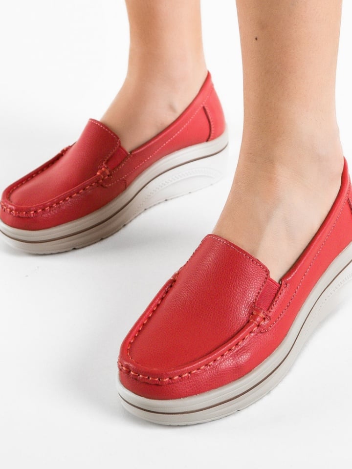 Pantofi Casual Brienne Rosii