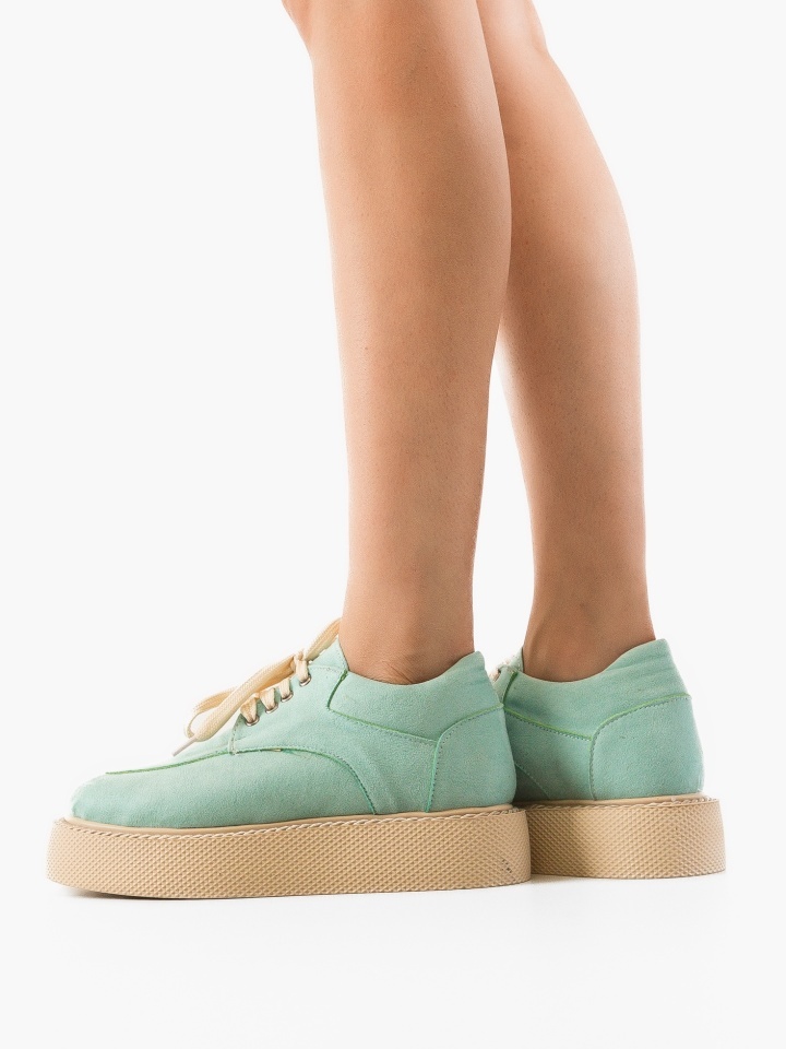 Pantofi Casual Fagen Turcoaz 2