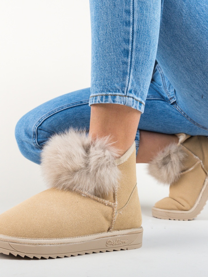 Cizme Tip Ug Rojas Bej