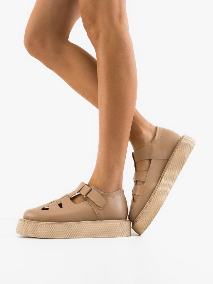 Pantofi Casual Gryndy Bej